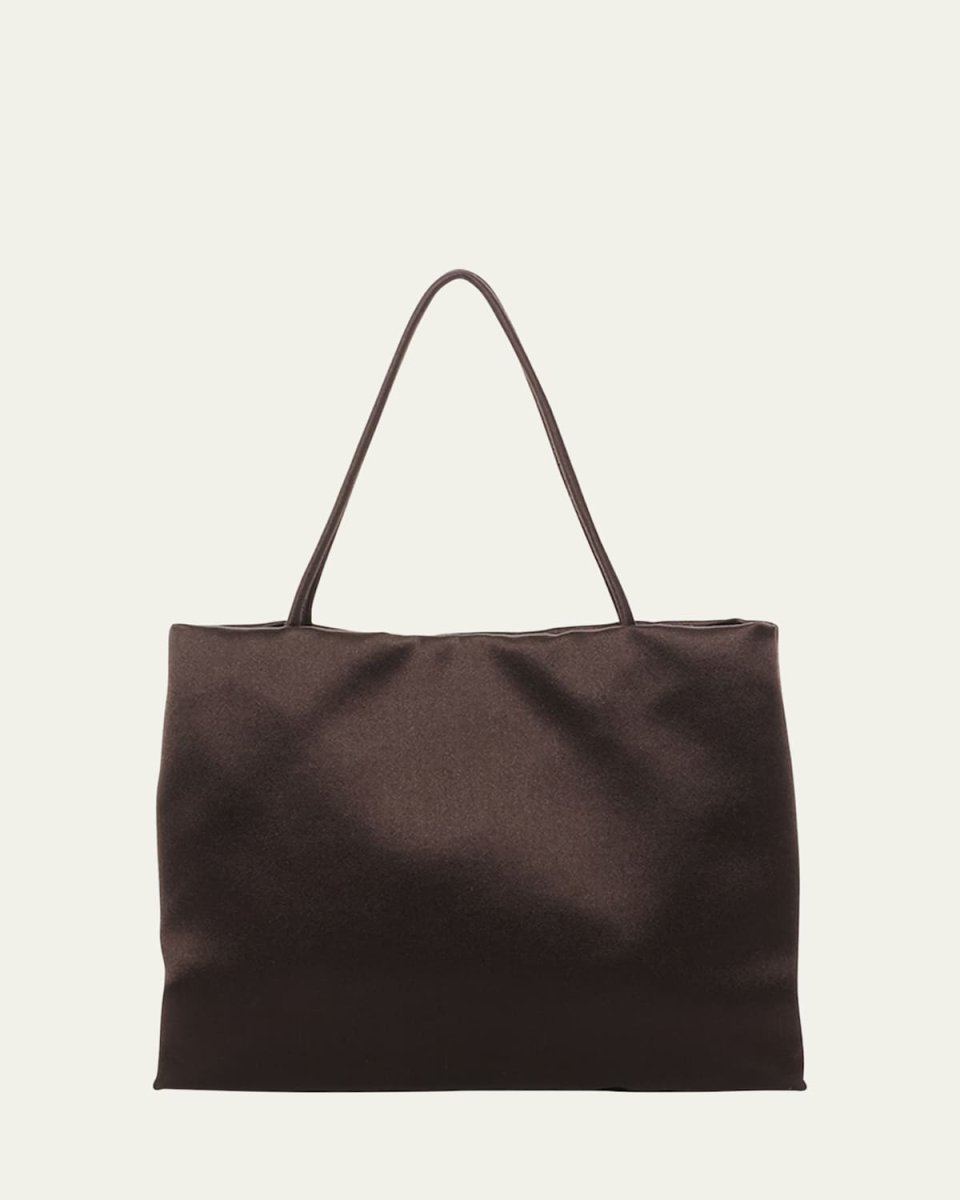 Cecily Top-Handle Bag in Soft Satin